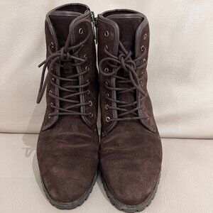 Blondo Women’s Prima Ankle Boots – US 8, Brown Suede, Waterproof